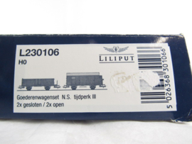 Liliput L230106 H0 NS goederenset in ovp