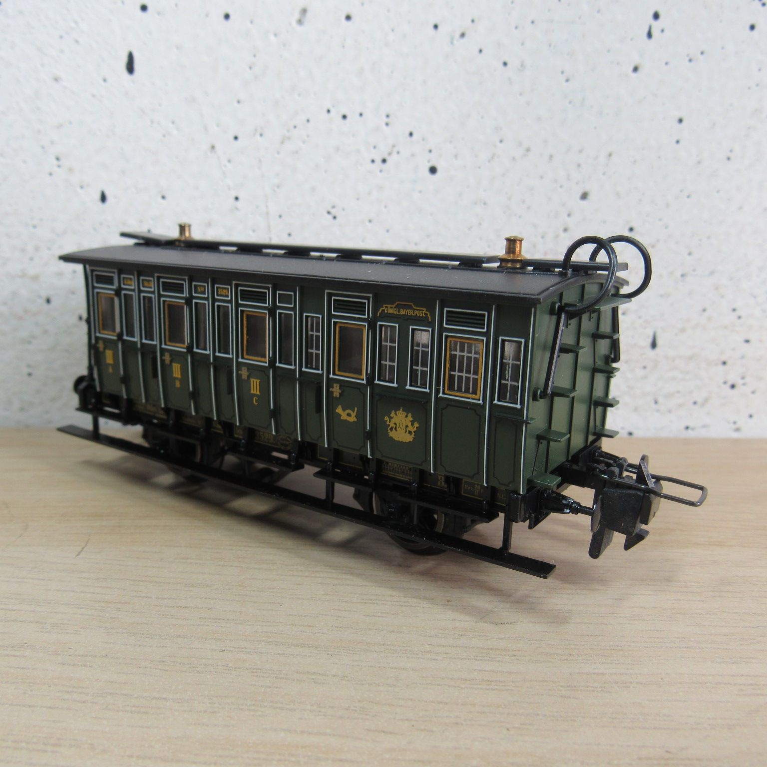 Trix express 53 3317 00 K.Bay.Sts.B Post wagen in ovp