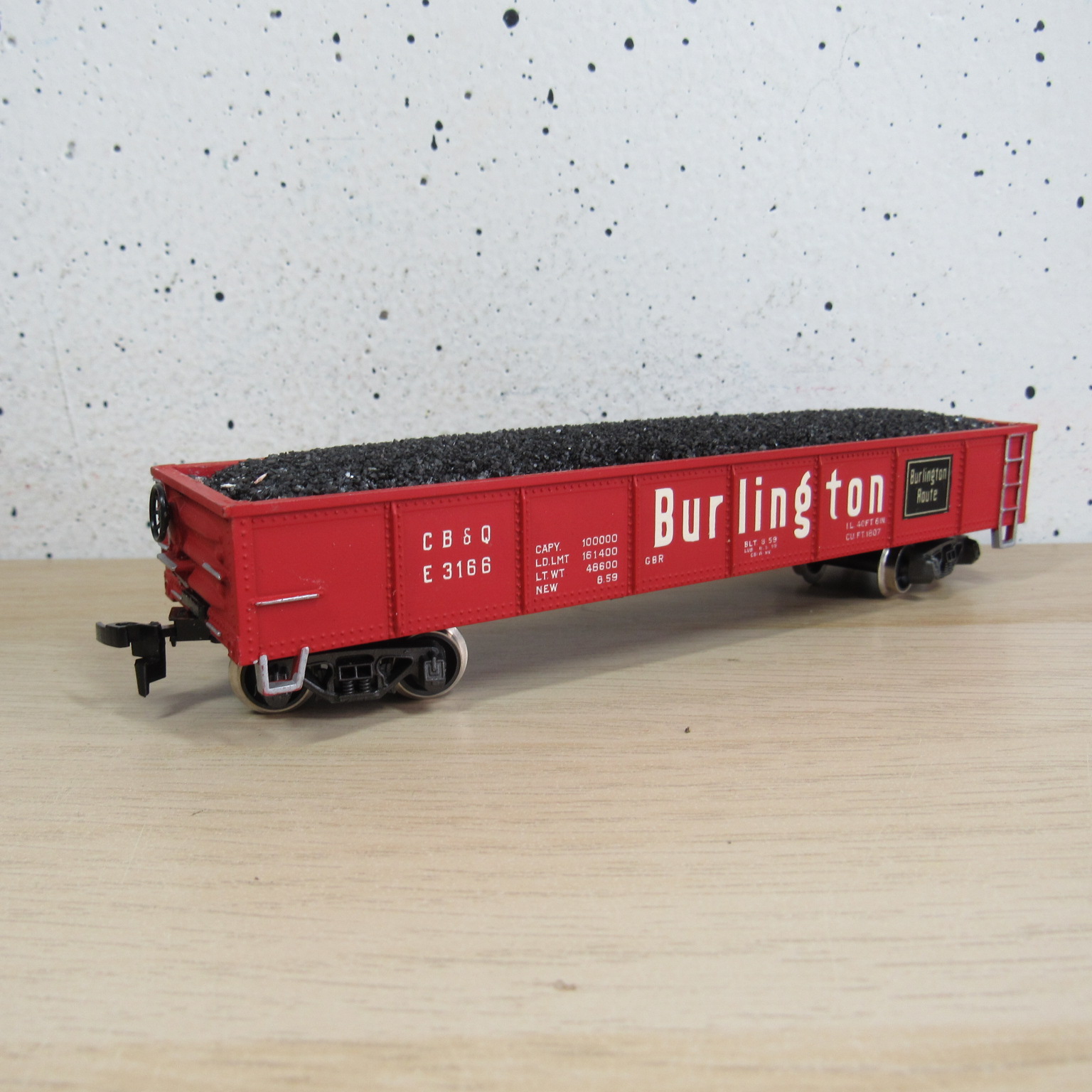 Athearn USA Burlington CB&Q bakwagen zonder ovp