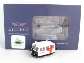 Liliput L133041 H0 OBB Draisine X501.6113 Rode Kruis (analoog) in ovp
