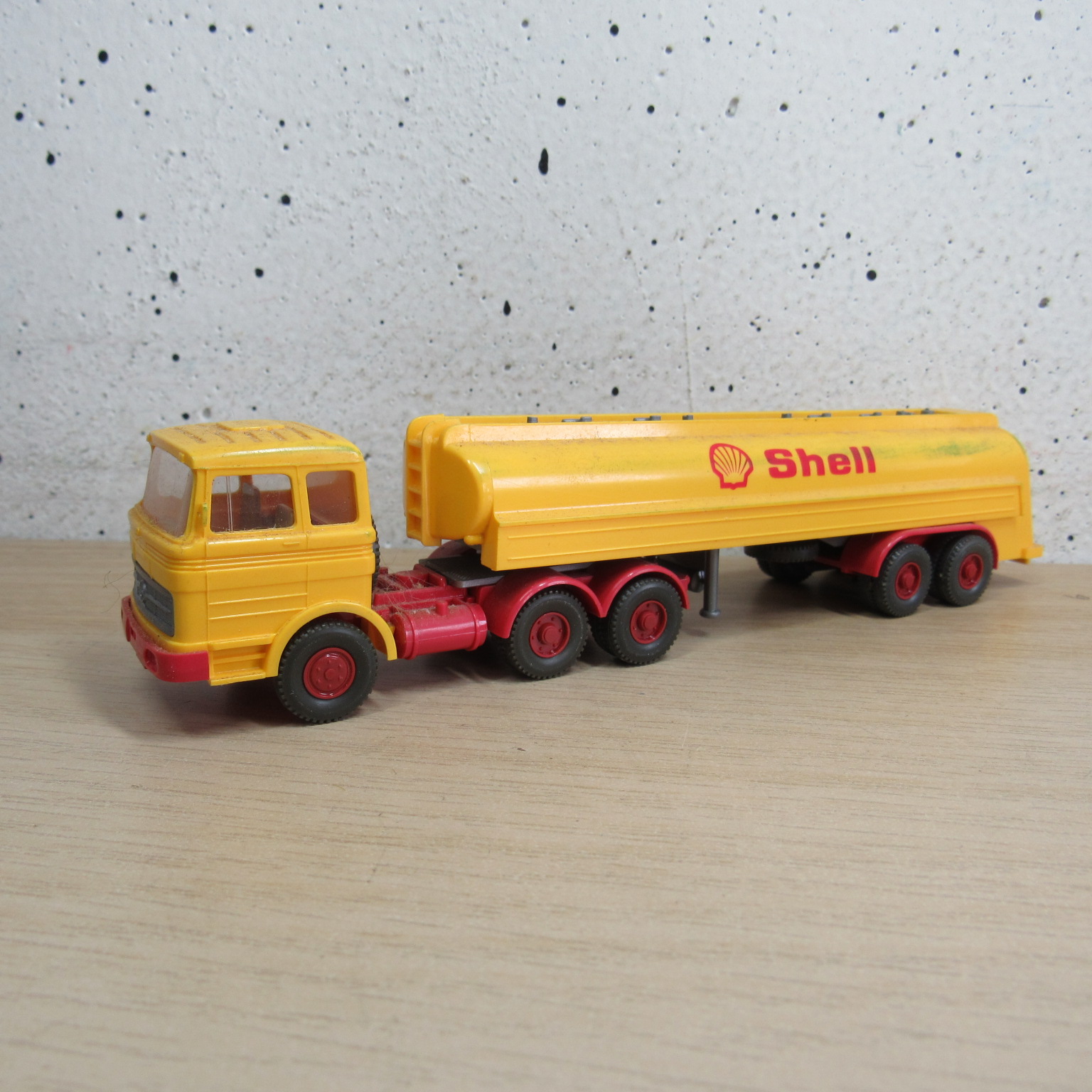 Wiking H0 SHELL vrachtwagen zonder ovp