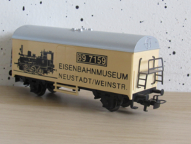 Marklin 4415 DB Gesloten goederenwagen (Eisenbahnmuseum Neustadt) in ovp