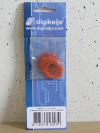 Digikeijs 60365 10 Meter decoderdraad (Oranje) in ovp