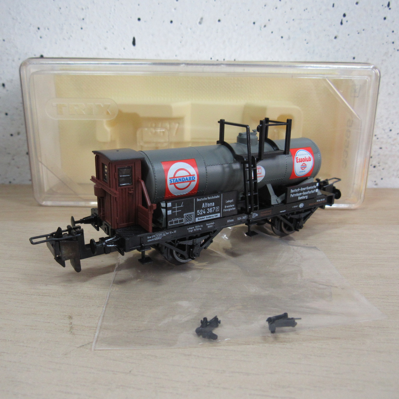 Trix express 33595 K DR ketelwagen in ovp