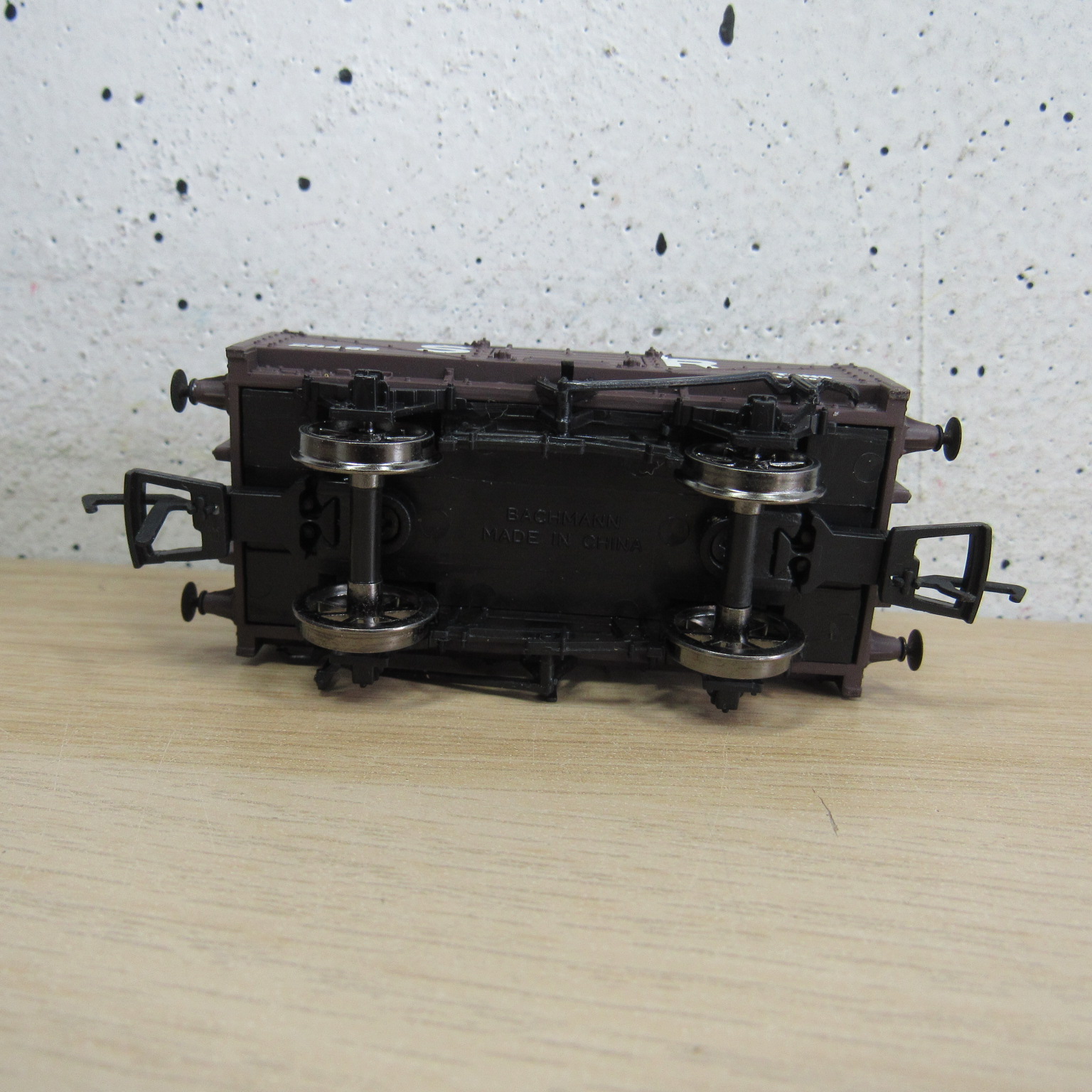 Bachmann 37-05-0 5 Plank wagon in ovp