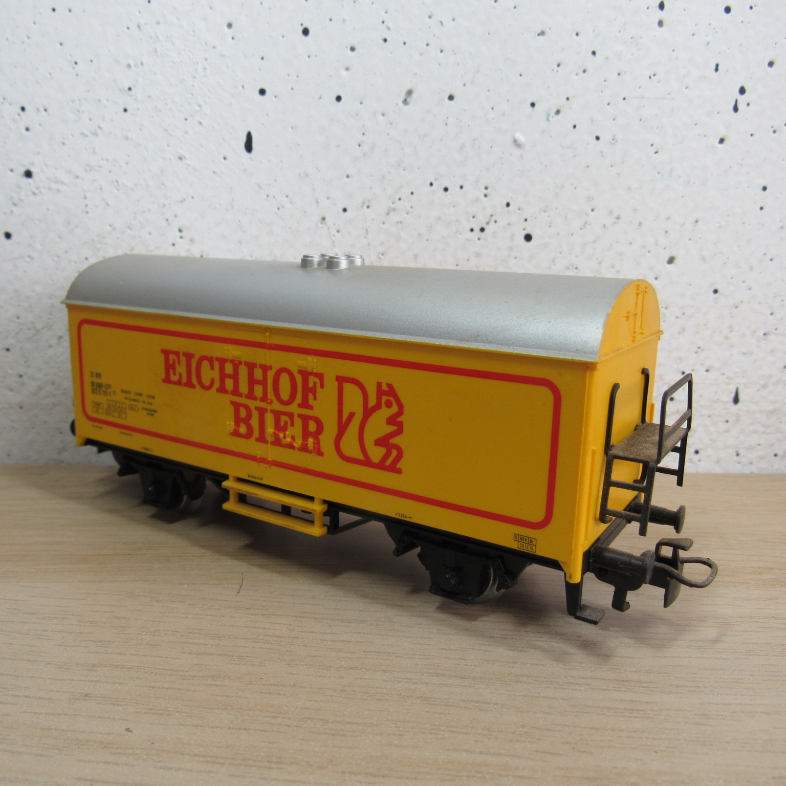 Marklin 4420 DB Gesloten goederenwagen (koel) (Eichhof Bier) in ovp