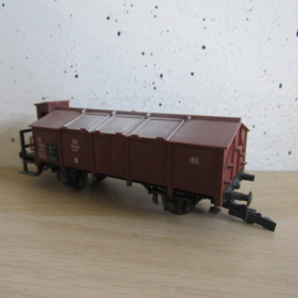 Roco 4389A DB Klapdekselwagen (Kalk) met remmershuis in ovp