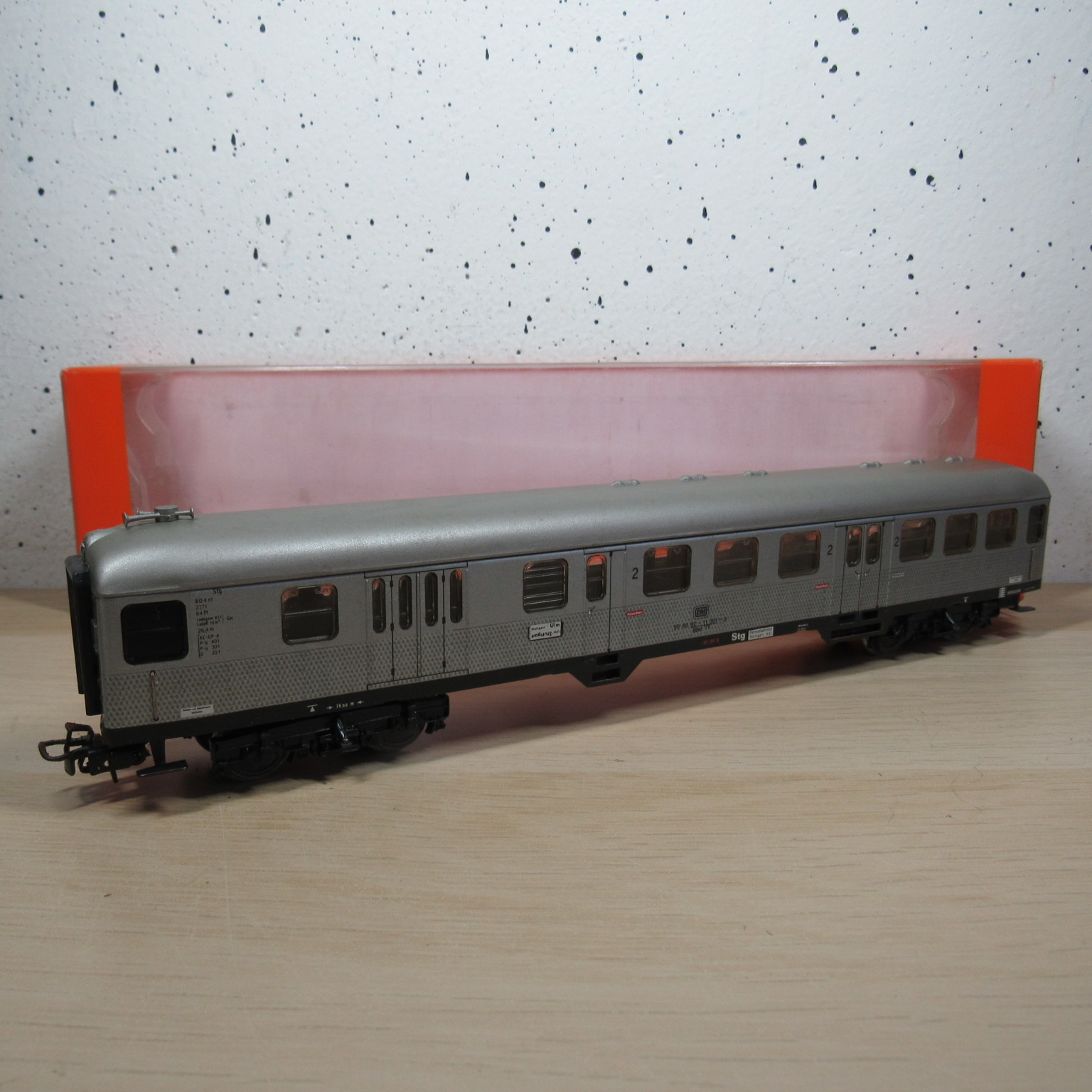 Marklin Primex 4015 DB Silberling stuurwagen in ovp