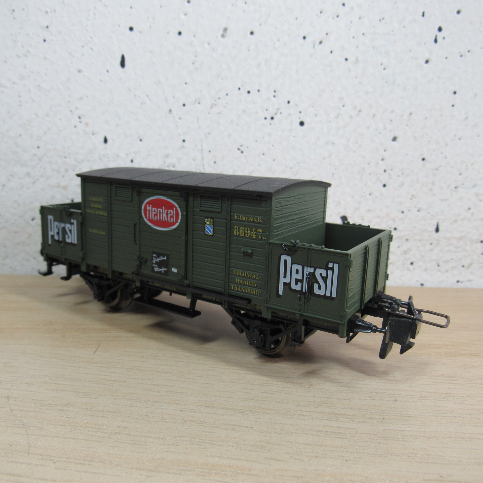 Trix express 53 3412 51 K.Bay.Sts.B Persil wagen in ovp