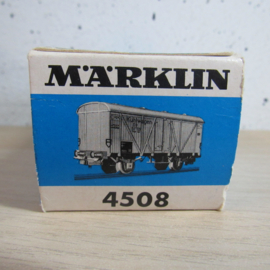 Marklin 4508 DB Gesloten goederenwagen (Koel) in ovp