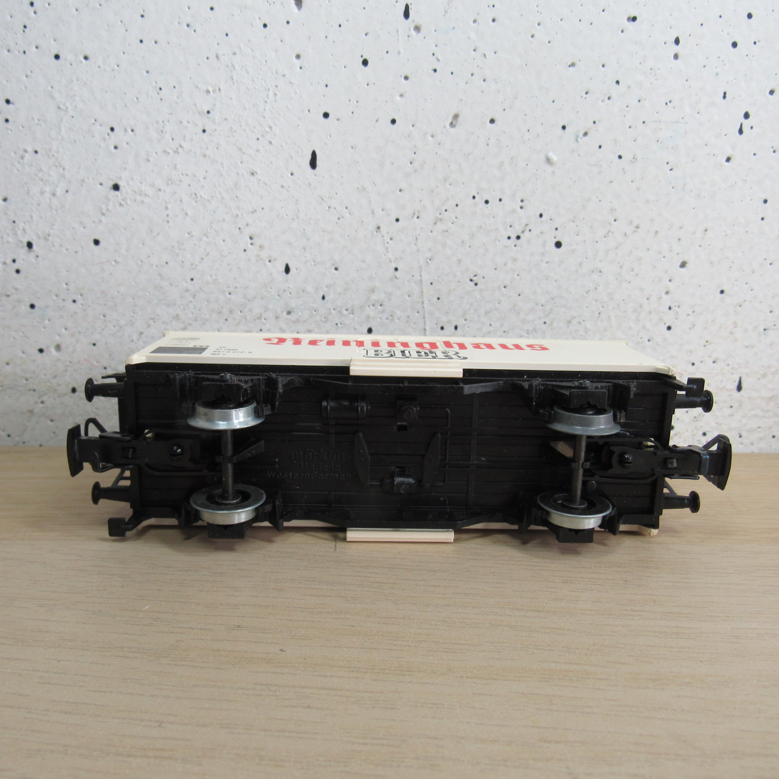 Marklin 4415 DB Gesloten goederenwagen (koel) (Reininghaus Bier) in ovp