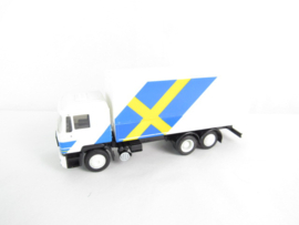 Herpa H0 Man vrachtwagen met Zweedse vlag zonder ovp