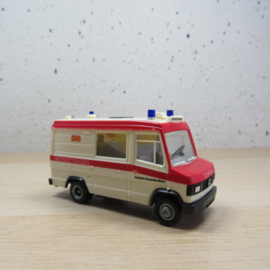 Herpa Mercedes Notarztwagen Arbelter- Samariter-bund bus zonder ovp