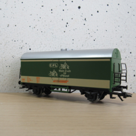 Marklin 4415 CFL Gesloten wagen (koel) (Mam Zuch op d’Musel) in vervangende verpakking