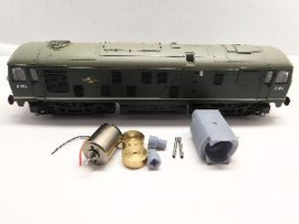 Micromotor 0B005C Bachmann Branchline 00 Class 24, 25, 37, 40, 44, 45, 46, 55, 57, 158, 166, 168, 170, 171, 220, 221, D16