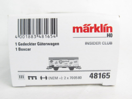 Marklin 48165 DB “Insider jaarwagen 2015 “ in ovp