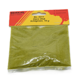 Berka 0211 Decoratievlokken licht groen 10GR