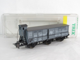 Trix Express 33533 DRG Gesloten goederenwagen met remmershuis (Kronenberger) in ovp