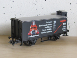 Marklin 31979 DB Gesloten goederenwagen met remmershuis in ovp