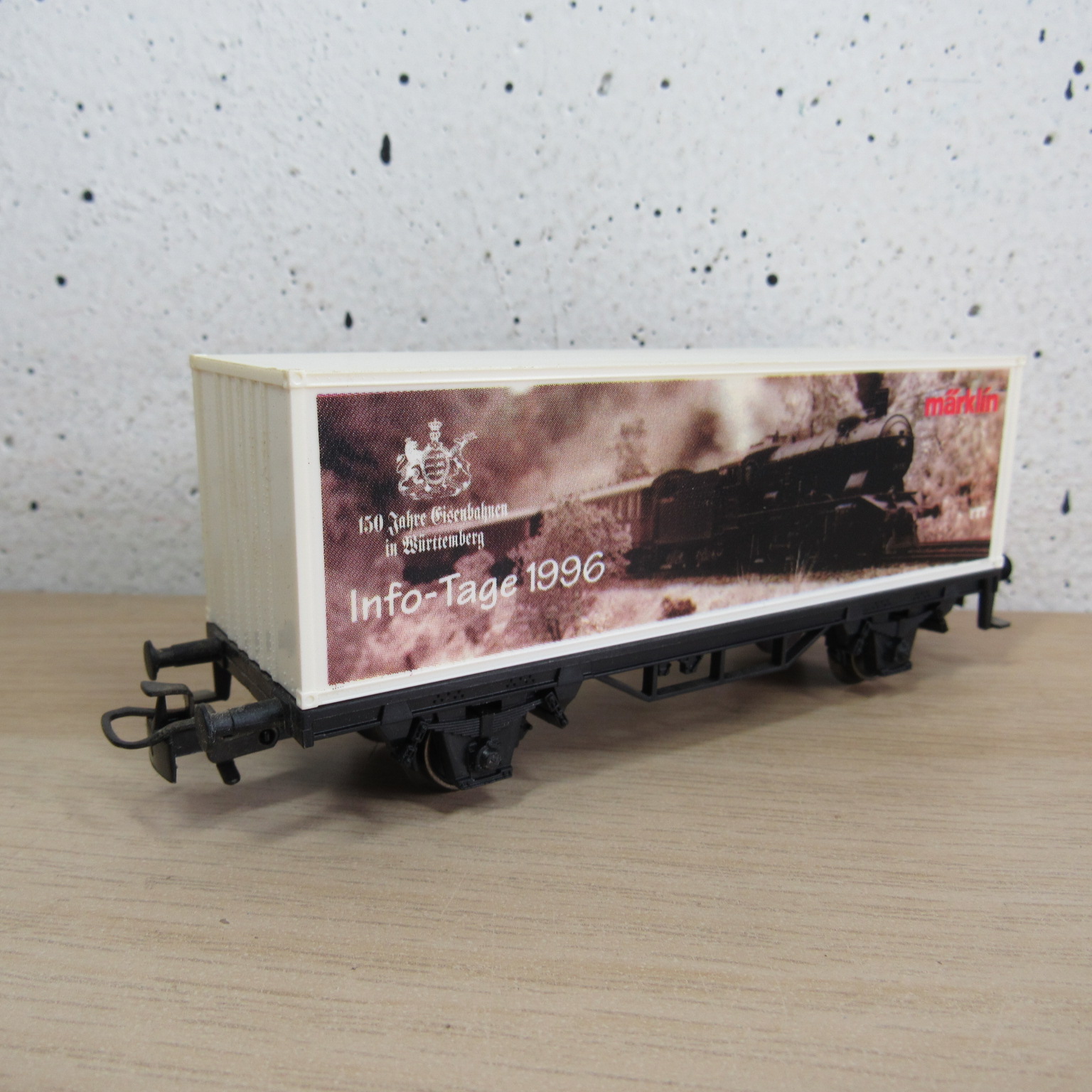 Marklin 96701 containerwagen in ovp