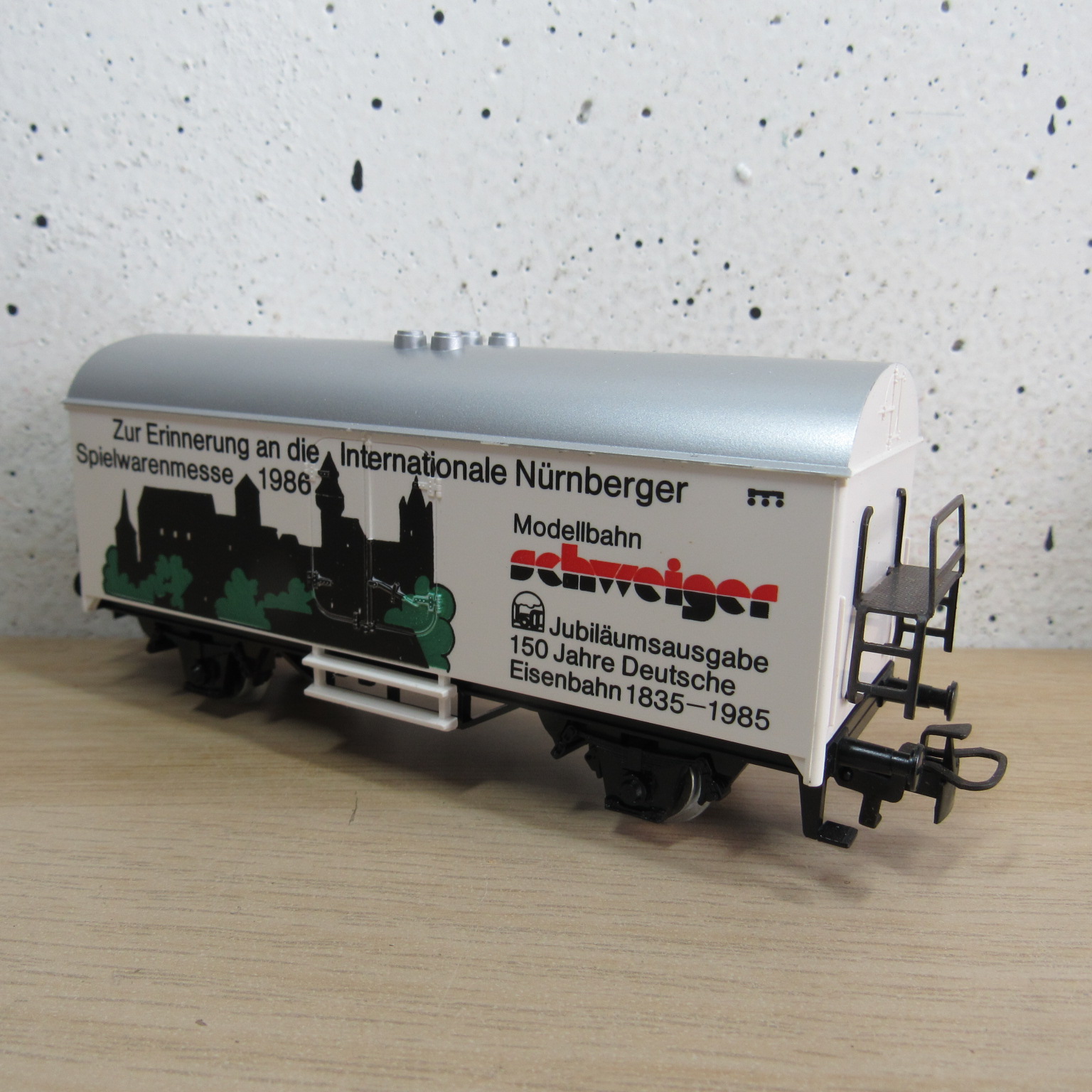 Marklin 4415 DB Gesloten goederenwagen (koel) (Nürnberger Spielwarenmesse 1986) in ovp