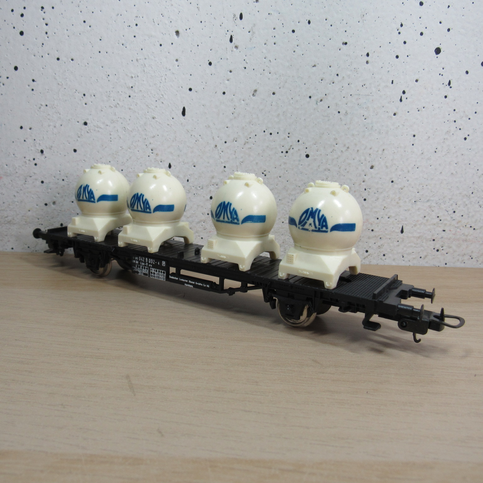 Lima 2843 DB container wagen in ovp