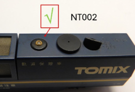Micromotor NT002 Modell Tomix, Tomytec, Atlas railreiniger ( (oude model)