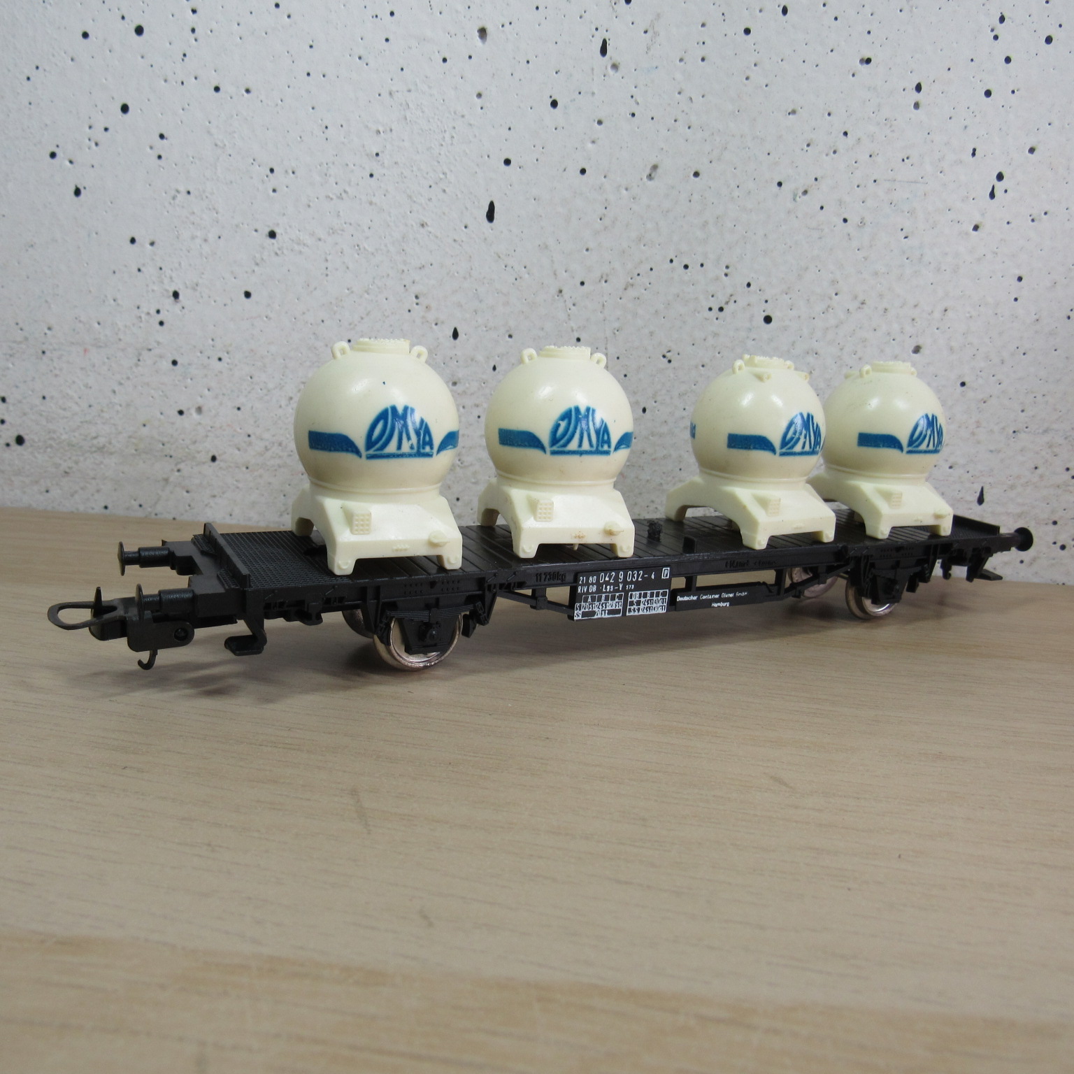 Lima 2843 DB container wagen in ovp