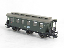 Fleischmann 8072K N DB Tweede klas doorgaande wagon met bagageruimte, type/uitvoering B3itr Pr 08, 3-assig, groen in ovp