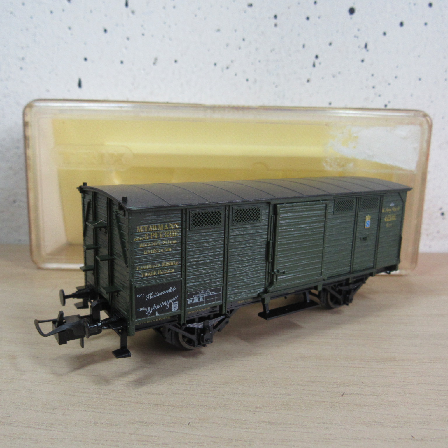 Trix express 52 3602 00 K.Bay.Sts.B gesloten wagen in ovp