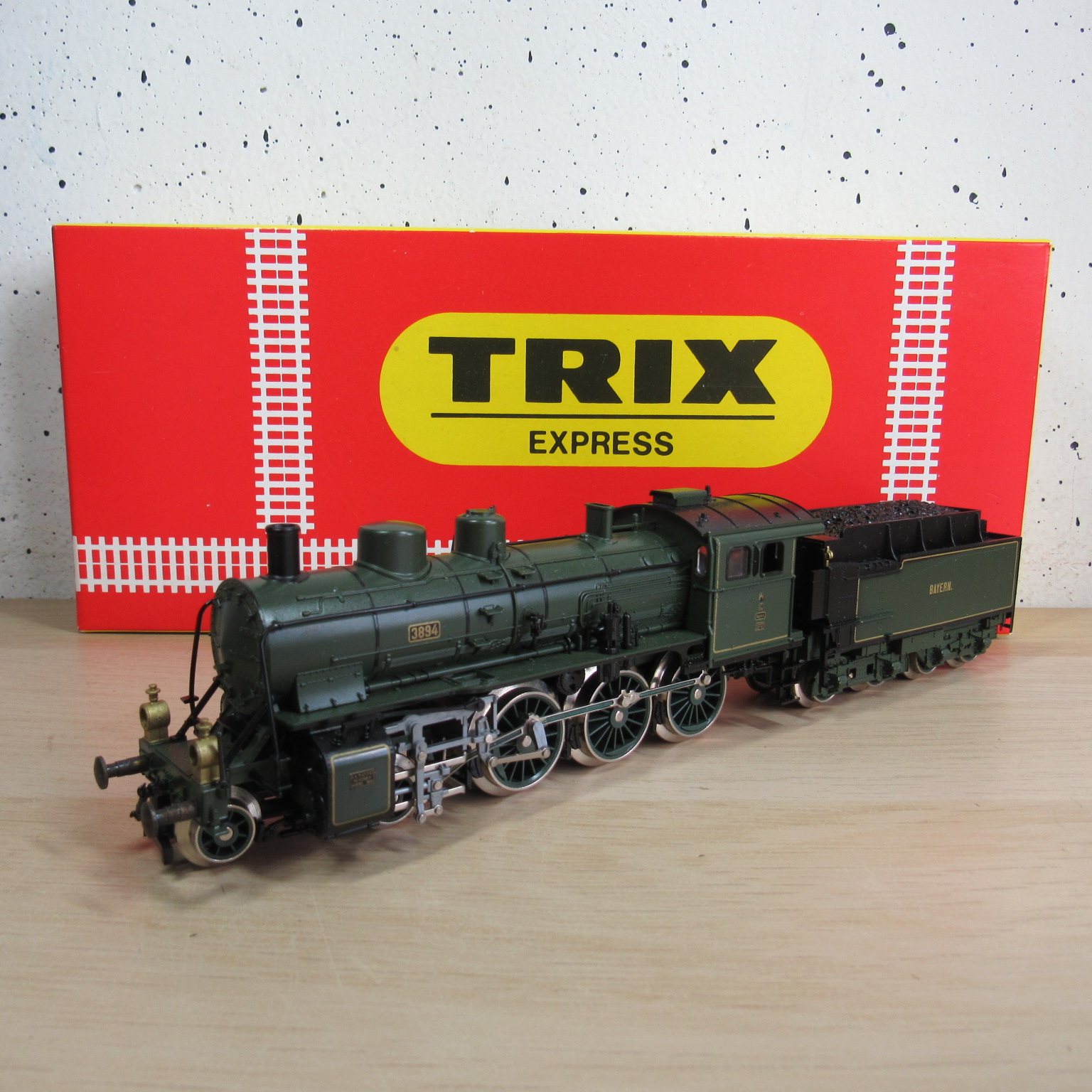 Trix express 53 2208 00 Bayern P3/5 Stoomlocomotief (ananloog) in ovp