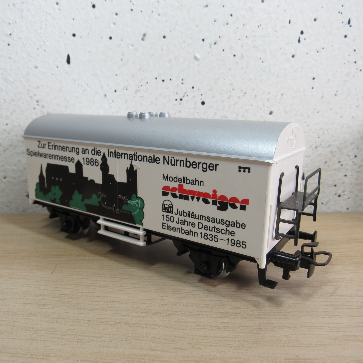 Marklin 4415 DB Gesloten goederenwagen (koel) (Nürnberger Spielwarenmesse 1986) in ovp