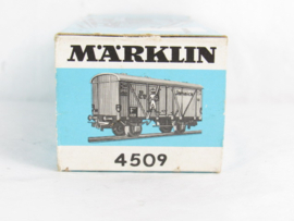 Marklin 4509 (AC) DB Gesloten goederenwagen (Jamaica Bananen) in ovp