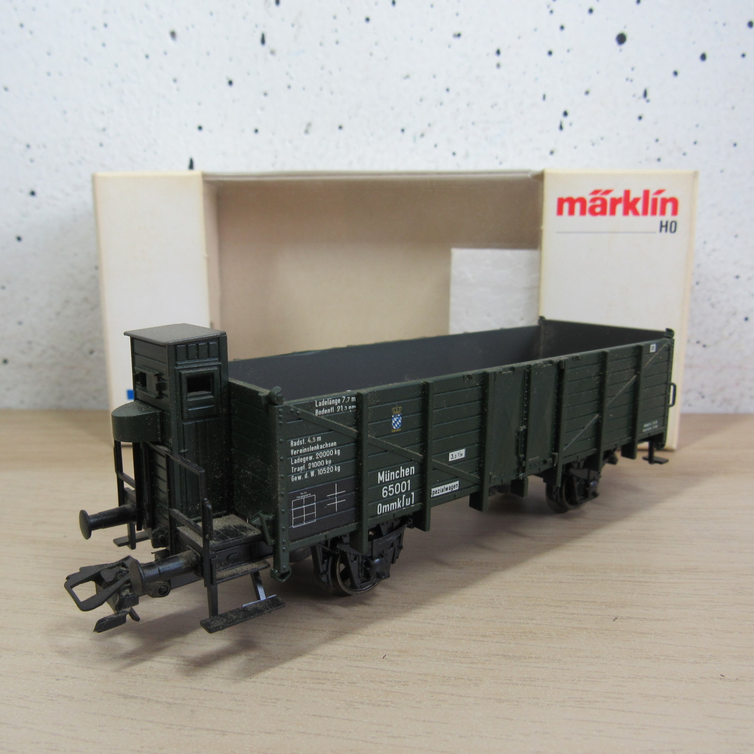 Marklin 46033 K.Bay.Sts.B. bakwagen in ovp