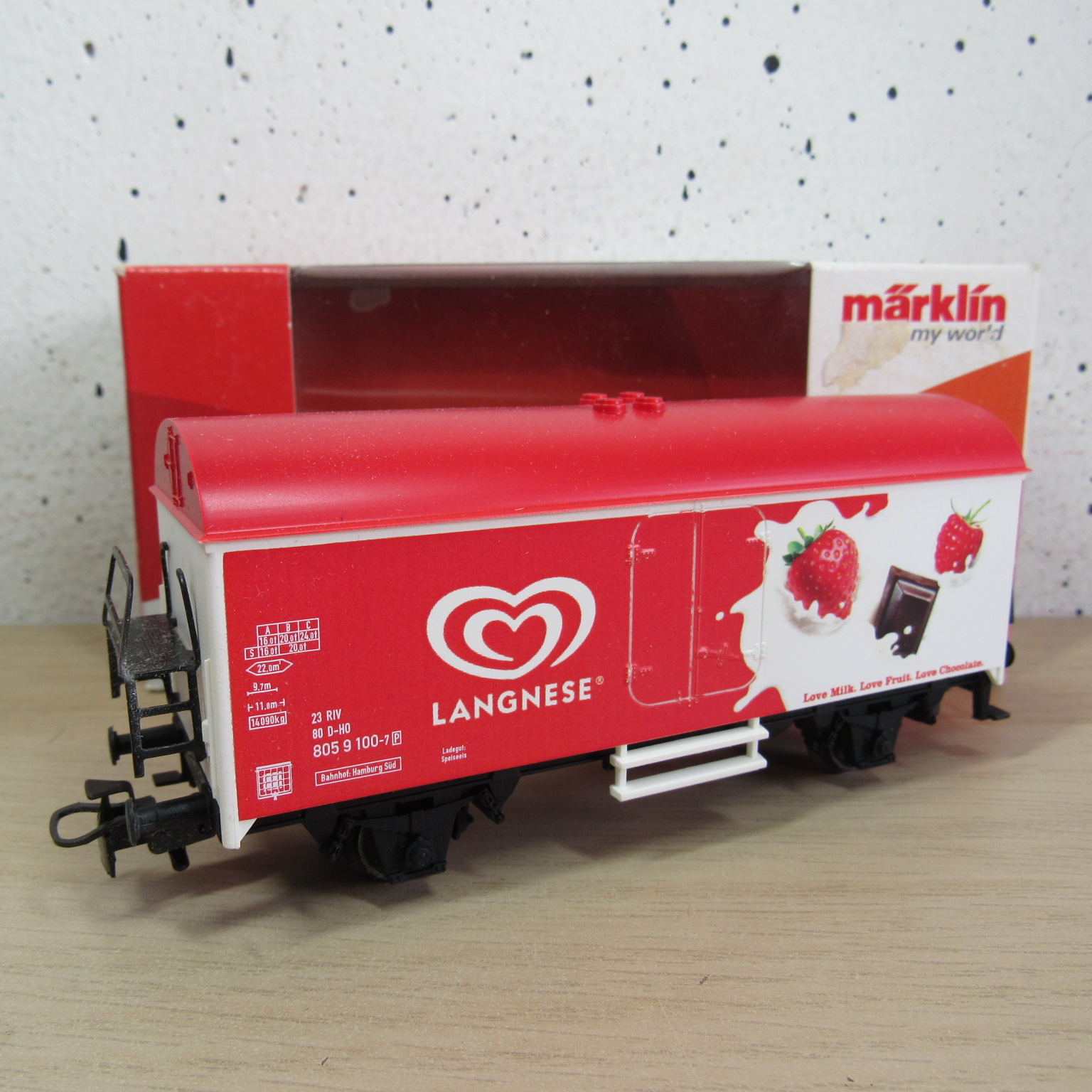 Marklin 44201 DB Koelwagen in ovp