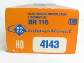 Roco 4143 DB BR116 electrische locomotief (analoog) in ovp