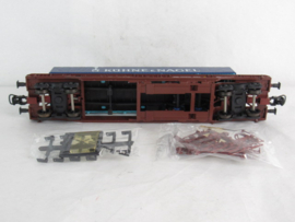 Roco 44311B DB Dieplader met vrachtwagen oplegger (Khüne & Nagel) in ovp