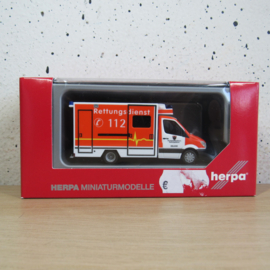 Herpa 047951 Mercedes Benz Sprinter Fahrtec RTW “HSK Eslohe Rescue Service