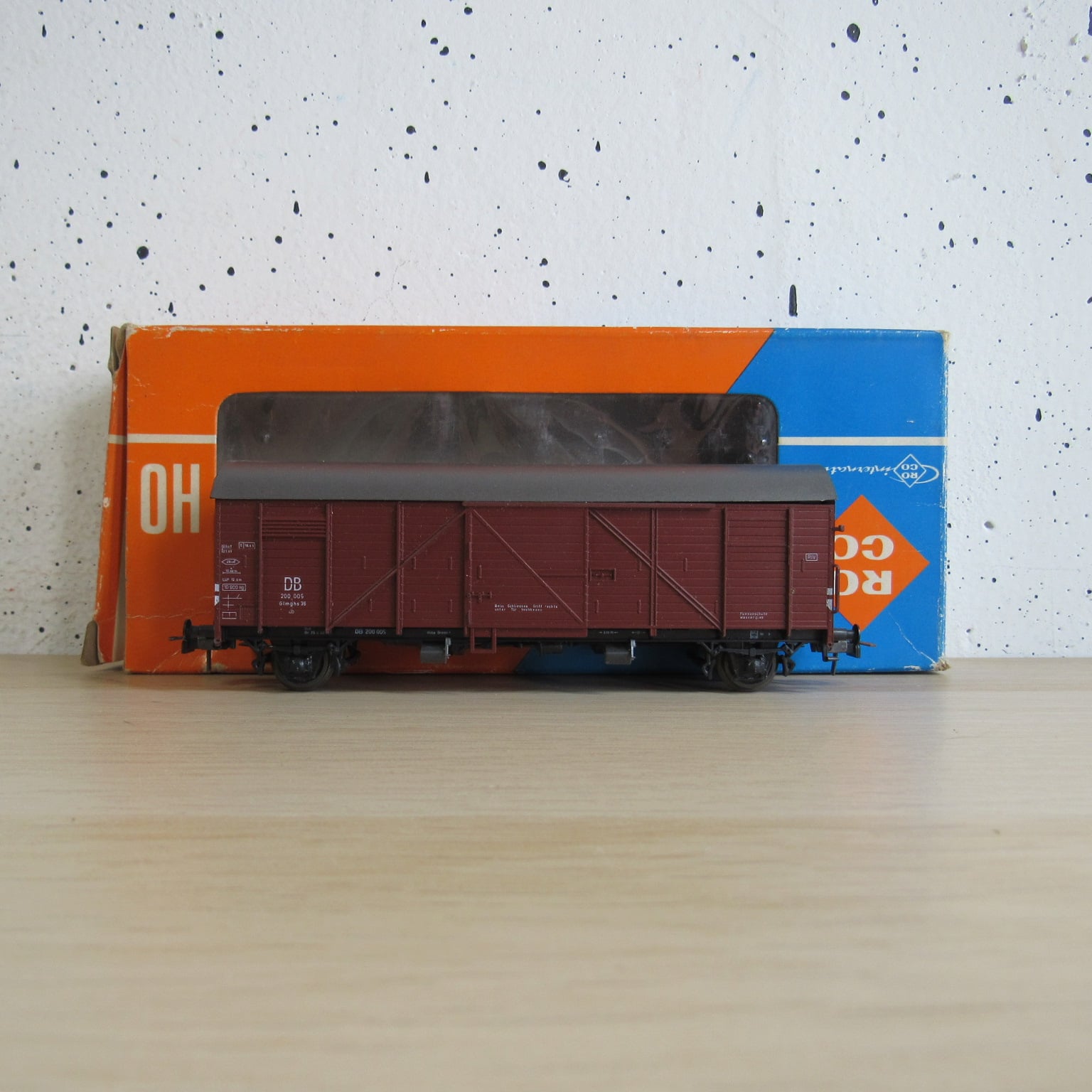 Roco 4332 DB gesloten wagen in ovp