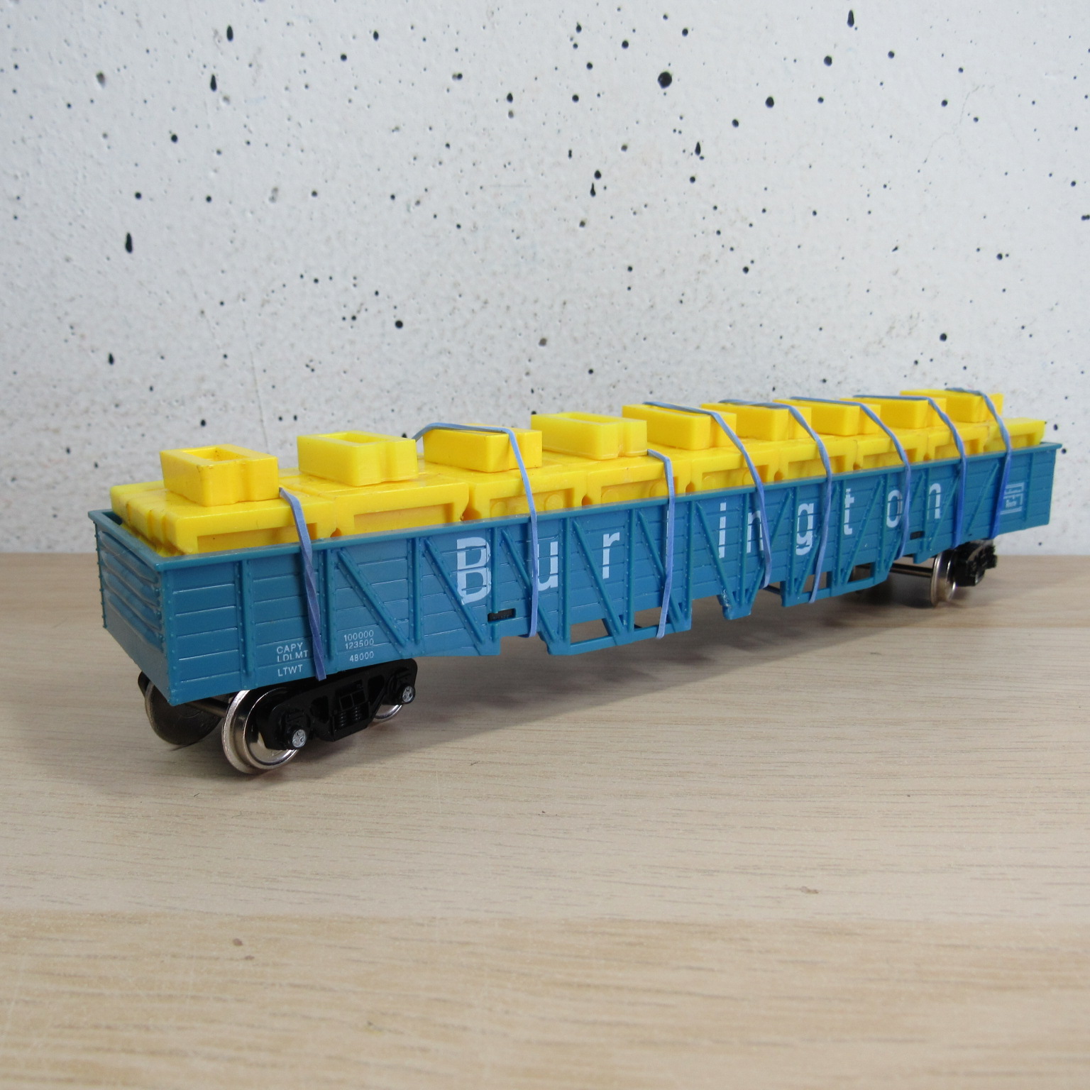 Athearn USA Burlington bakwagen zonder ovp