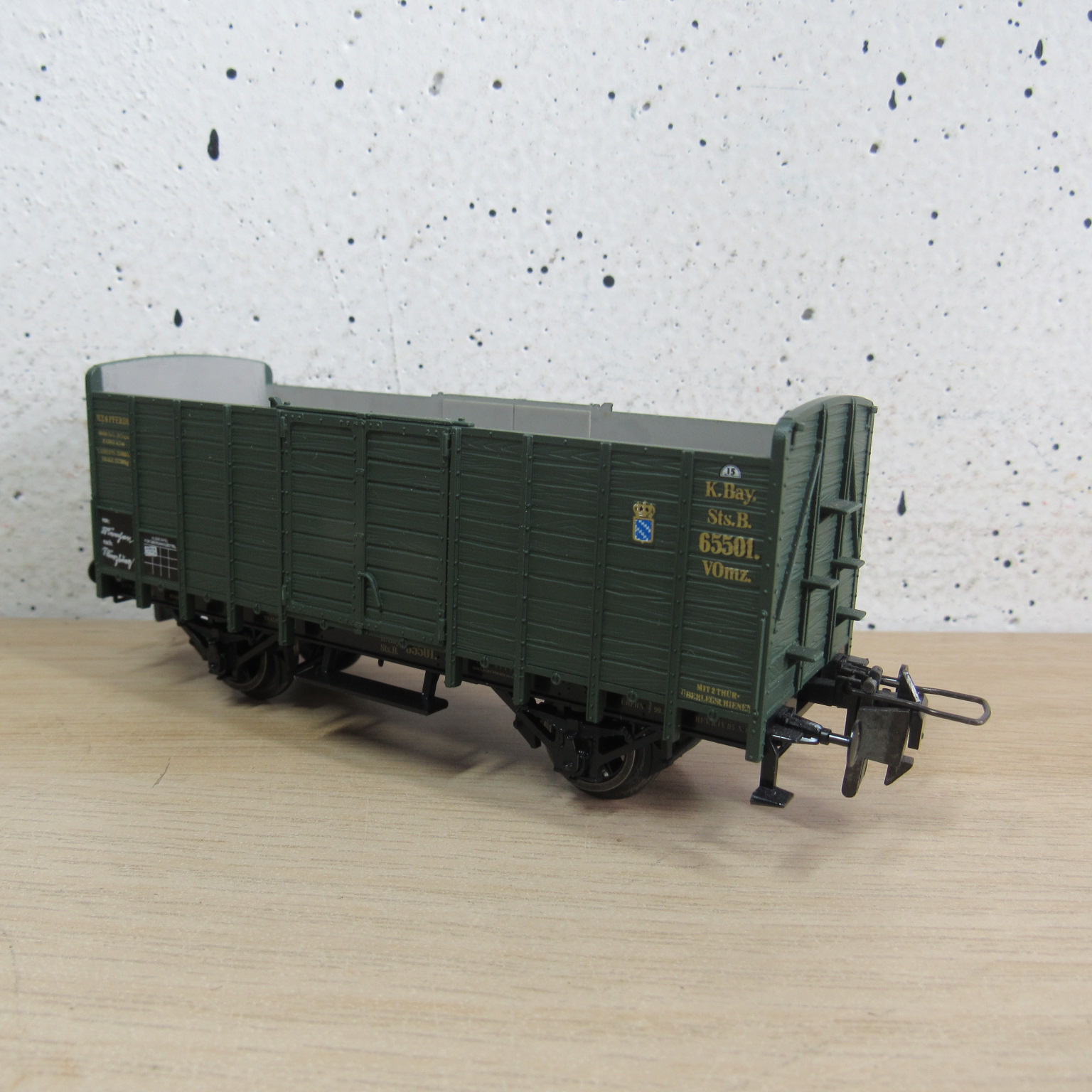 Trix express 53 3403 00 K.Bay.Sts.B Open wagen in ovp