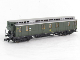 Fleischmann 804501K N DBP Spoorwegpostwagen, type Post4-b/17, 4-assig, groen in ovp