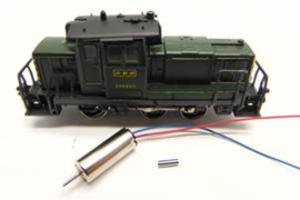 Micromotor NRI003 Rivarossi / Atlas BR 260 023 SNCB, BR 261 DB