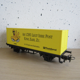 Marklin 84577 DB Containerwagen Postdienst in ovp