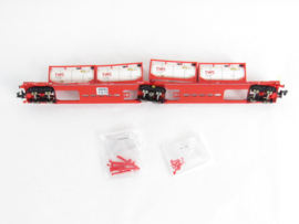 Fleischmann 6660054 N - Gelede dubbelvakswagon T3000e, ÖBB/RCW