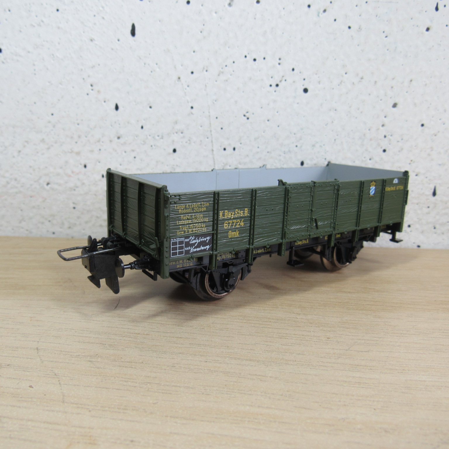 Trix express 53 3431 00 K.Bay.Sts.B bakwagen in ovp