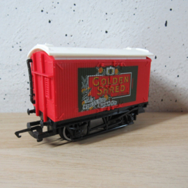 Hornby R009 Golden Shred Closed Van in ovp