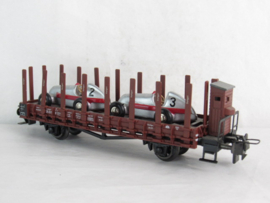 Trix Express 33879 DRG Röngenwagen met remmershuis en raceauto’s in ovp