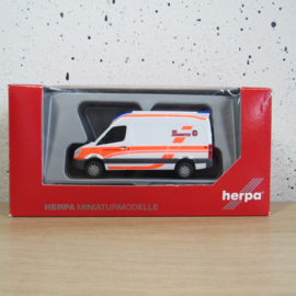 Herpa 049702 Mercedes Benz Sprinter Delfis "Johanniter Muenster" in ovp