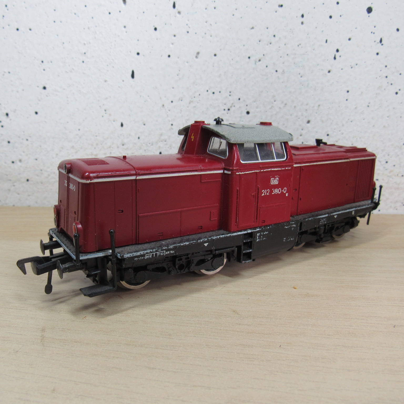 Fleischmann DB BR212 diesellocomotief (analoog) zonder ovp